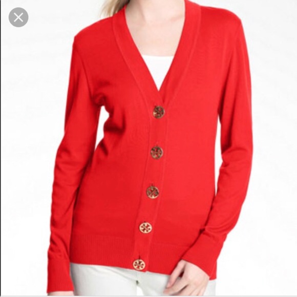 Tory Burch Sweaters - Tory Burch Ivory Cardigan